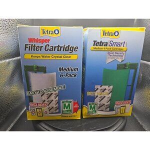 TETRA Whisper/Smart Lot Of 2 Filter Cartridges Medium Unassemble SEE DESCRIPTION